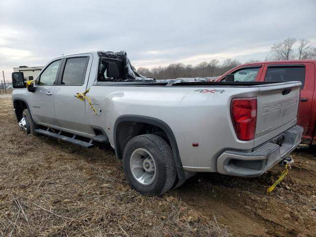 1GC4YTEY2MF304573 - 2021 CHEVROLET SILVERADO K3500 LT SILVER photo 2