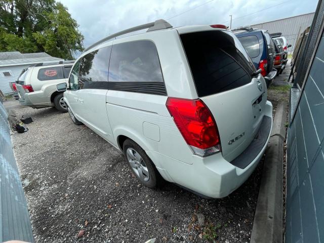 5N1BV28U24N365765 - 2004 NISSAN QUEST S WHITE photo 3