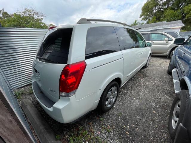 5N1BV28U24N365765 - 2004 NISSAN QUEST S WHITE photo 4