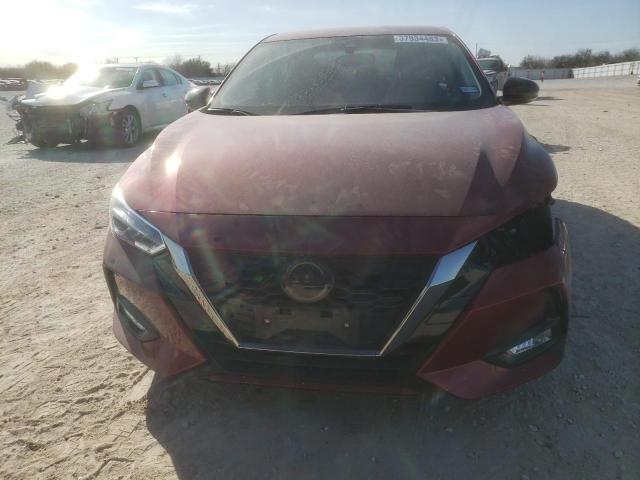 3N1AB8DV9NY268550 - 2022 NISSAN SENTRA SR RED photo 5