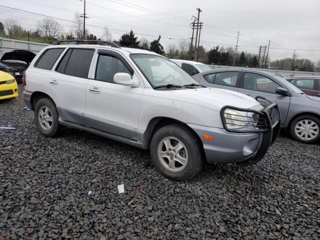 KM8SC73E04U817429 - 2004 HYUNDAI SANTA FE GLS WHITE photo 4