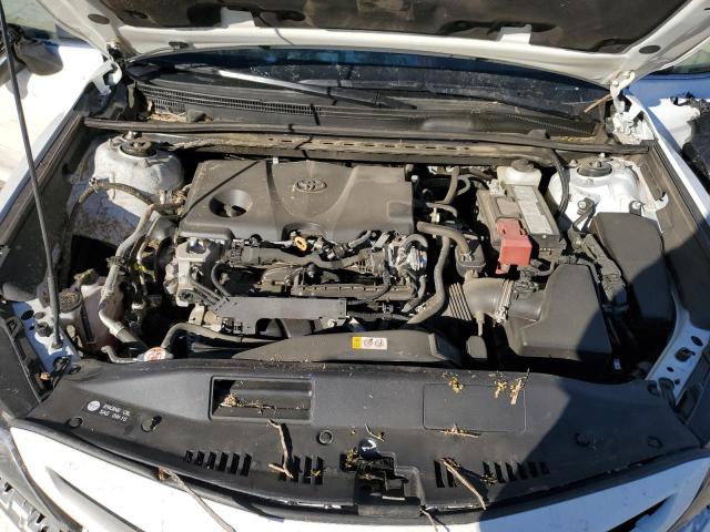 4T1G11AK9RU853774 - 2024 TOYOTA CAMRY SE NIGHT SHADE WHITE photo 11