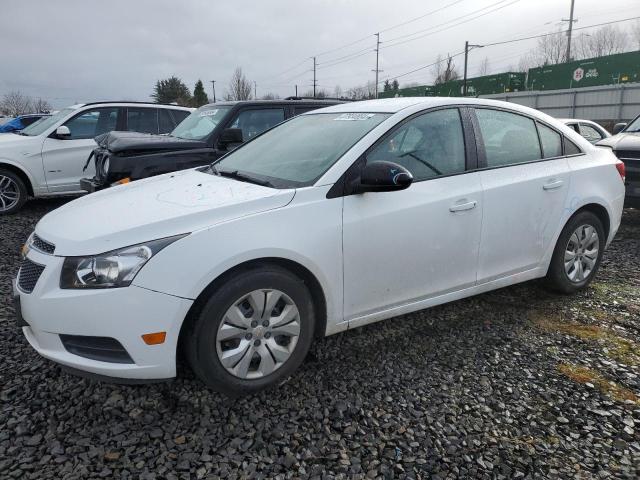 1G1PA5SG9E7487161 - 2014 CHEVROLET CRUZE LS WHITE photo 1