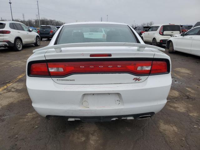 2B3CL3CG0BH597746 - 2011 DODGE CHARGER WHITE photo 6