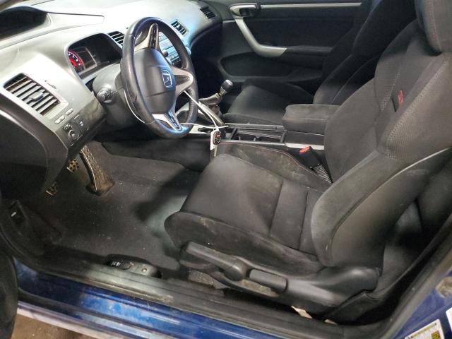 2HGFG21529H702634 - 2009 HONDA CIVIC SI BLUE photo 7