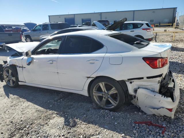 JTHBF5C25D5186420 - 2013 LEXUS IS 250 WHITE photo 2