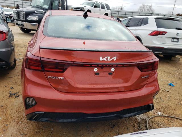 3KPF54AD7NE432457 - 2022 KIA FORTE GT LINE ORANGE photo 6