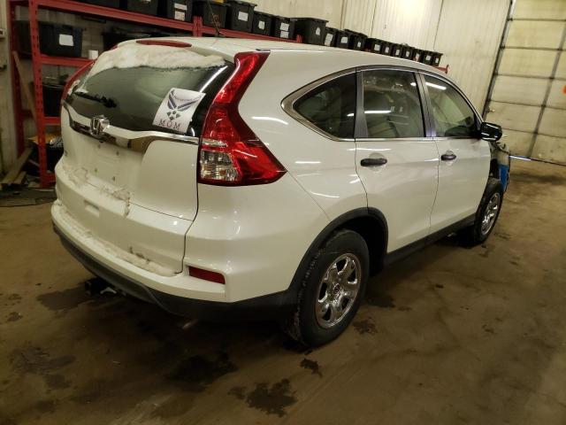 5J6RM4H32GL004149 - 2016 HONDA CR-V LX WHITE photo 3