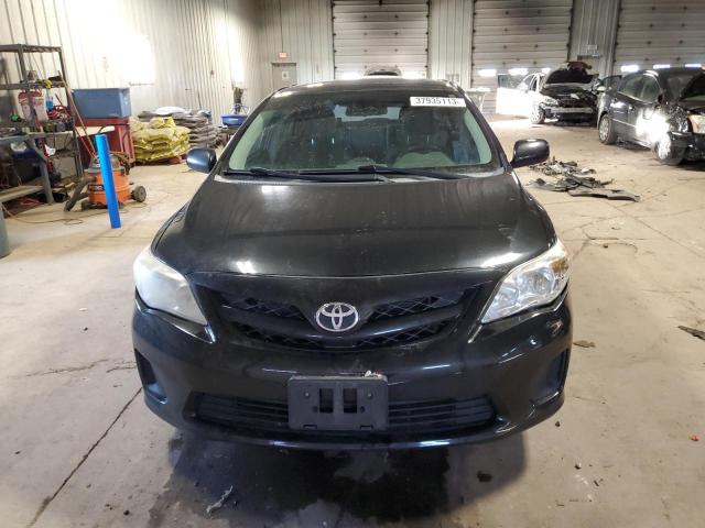 2T1BU4EE6CC787569 - 2012 TOYOTA COROLLA BASE BLACK photo 5