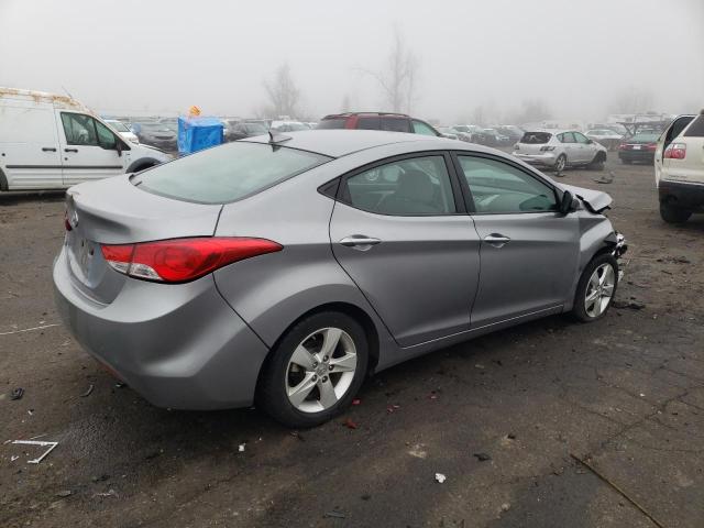 KMHDH4AE0DU998768 - 2013 HYUNDAI ELANTRA GLS SILVER photo 3