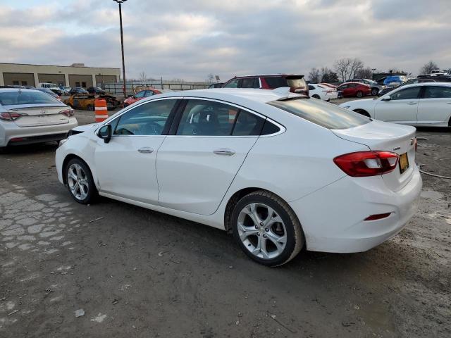 3G1BF5SM0HS502623 - 2017 CHEVROLET CRUZE PREMIER WHITE photo 2