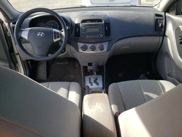 KMHDU4AD9AU855509 - 2010 HYUNDAI ELANTRA BL SILVER photo 8