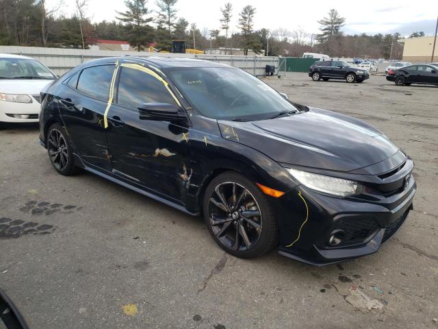 SHHFK7H94HU425183 - 2017 HONDA CIVIC SPORT TOURING BLACK photo 4