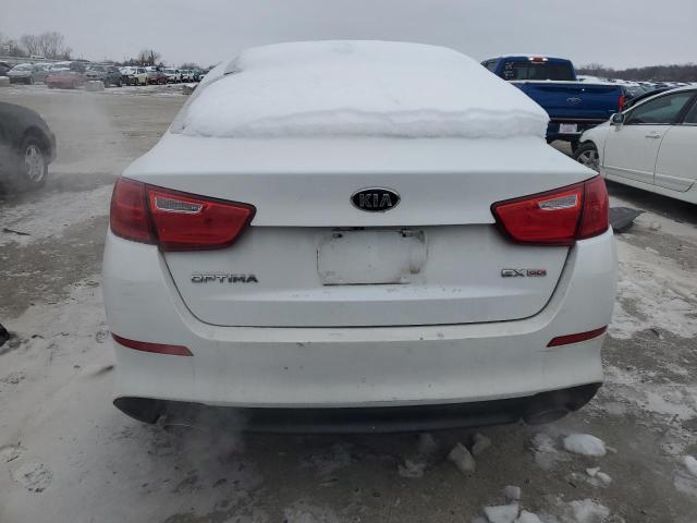 5XXGN4A73FG473028 - 2015 KIA OPTIMA EX WHITE photo 6