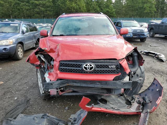 JTMBK32V376024362 - 2007 TOYOTA RAV4 SPORT RED photo 5