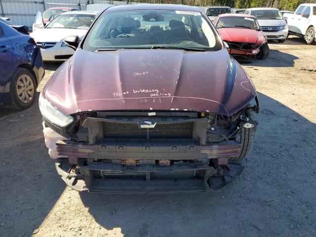 3FA6P0D99DR247379 - 2013 FORD FUSION TITANIUM BURGUNDY photo 5