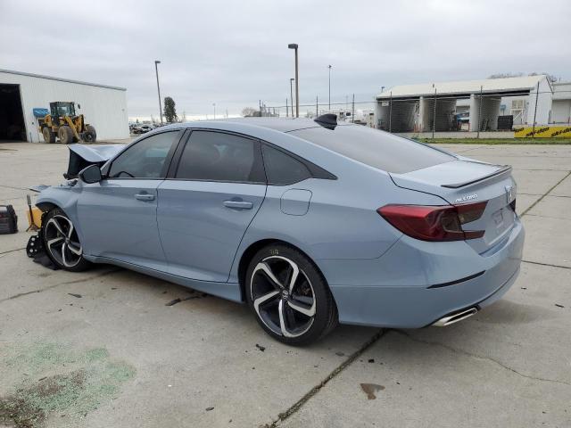 1HGCV1F49MA007836 - 2021 HONDA ACCORD SPORT SE GRAY photo 2