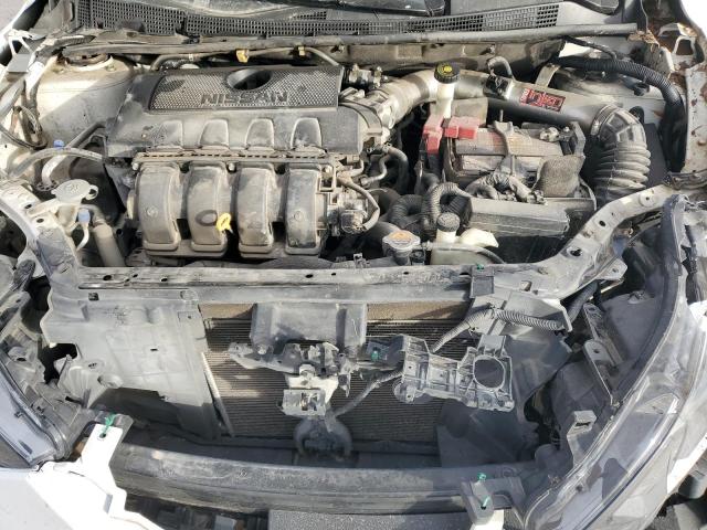 3N1AB7AP2GL649057 - 2016 NISSAN SENTRA S WHITE photo 11