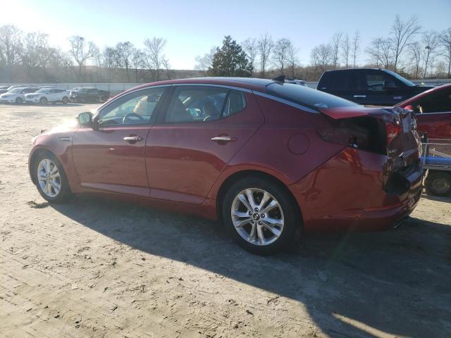 KNAGN4A72B5109954 - 2011 KIA OPTIMA EX MAROON photo 2