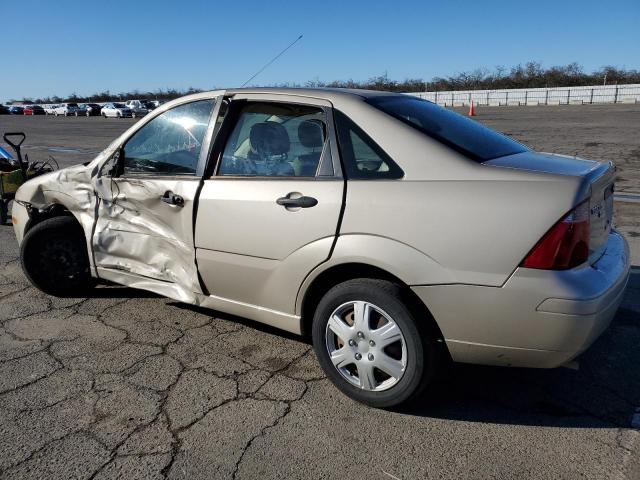 1FAHP34N46W186000 - 2006 FORD FOCUS ZX4 TAN photo 2