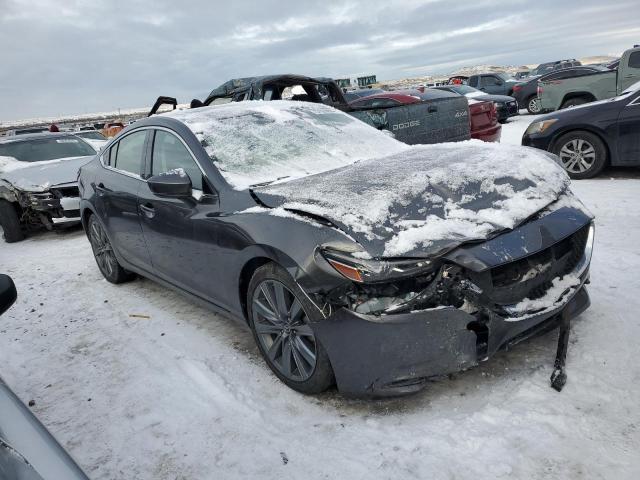 JM1GL1TY0J1316233 - 2018 MAZDA 6 GRAND TOURING GRAY photo 4