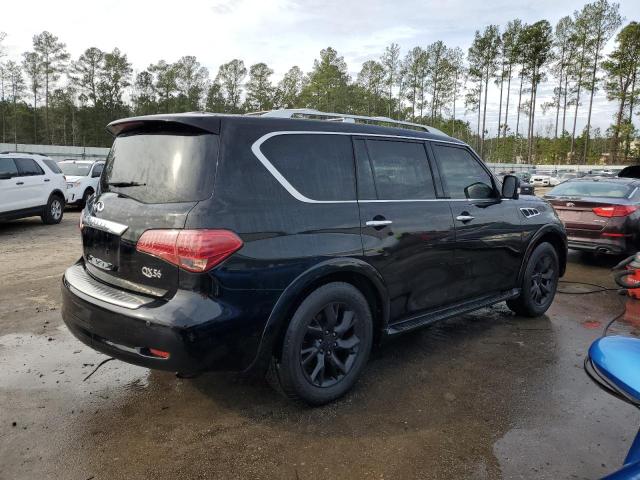 JN8AZ2NEXC9015233 - 2012 INFINITI QX56 BLACK photo 3