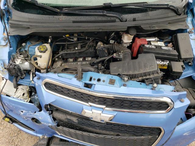 KL8CD6S98EC412827 - 2014 CHEVROLET SPARK 1LT BLUE photo 11