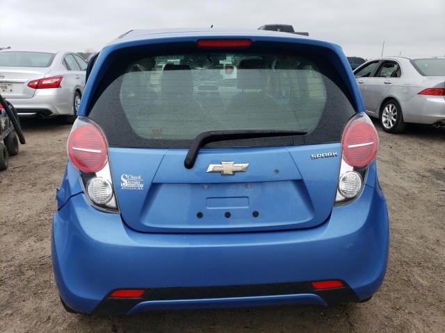 KL8CD6S98EC412827 - 2014 CHEVROLET SPARK 1LT BLUE photo 6