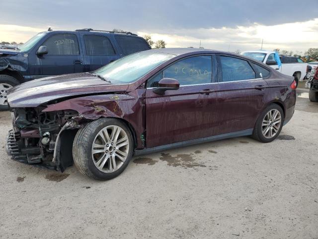 3FA6P0G78DR356894 - 2013 FORD FUSION S MAROON photo 1
