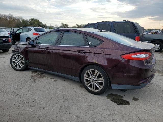 3FA6P0G78DR356894 - 2013 FORD FUSION S MAROON photo 2