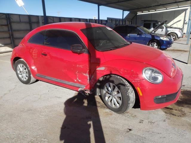 3VWFP7AT9DM644393 - 2013 VOLKSWAGEN BEETLE RED photo 4