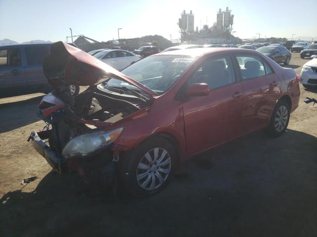 2T1BU4EE0CC809954 - 2012 TOYOTA COROLLA BASE BURGUNDY photo 1