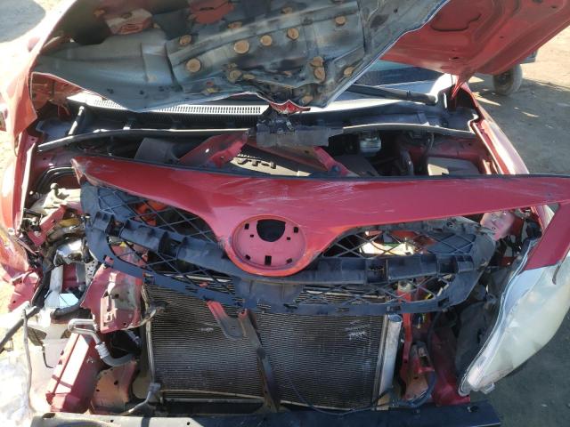 2T1BU4EE0CC809954 - 2012 TOYOTA COROLLA BASE BURGUNDY photo 11