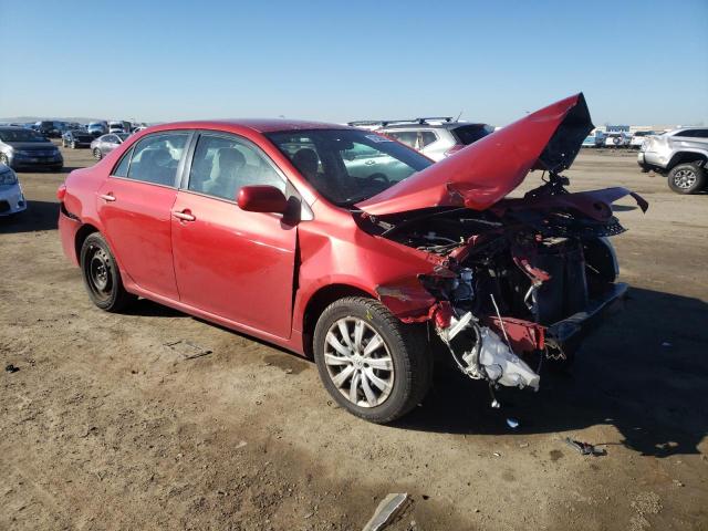 2T1BU4EE0CC809954 - 2012 TOYOTA COROLLA BASE BURGUNDY photo 4