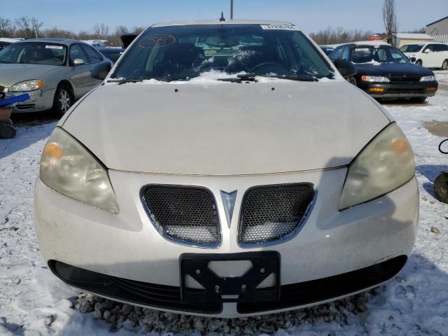 1G2ZG57B294138947 - 2009 PONTIAC G6 WHITE photo 5