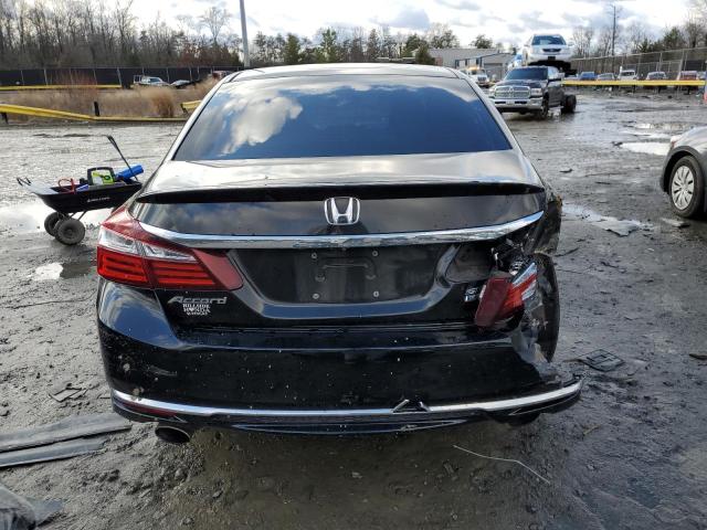 1HGCR2F17HA158826 - 2017 HONDA ACCORD SPORT SPECIAL EDITION BLACK photo 6