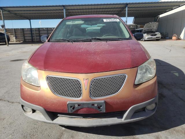 5Y2SL63845Z455277 - 2005 PONTIAC VIBE RED photo 5