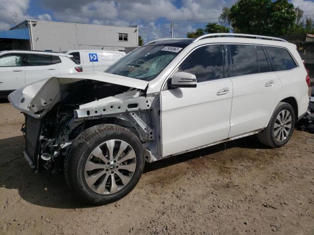 4JGDF6EE5JB017871 - 2018 MERCEDES-BENZ GLS 450 4MATIC WHITE photo 1