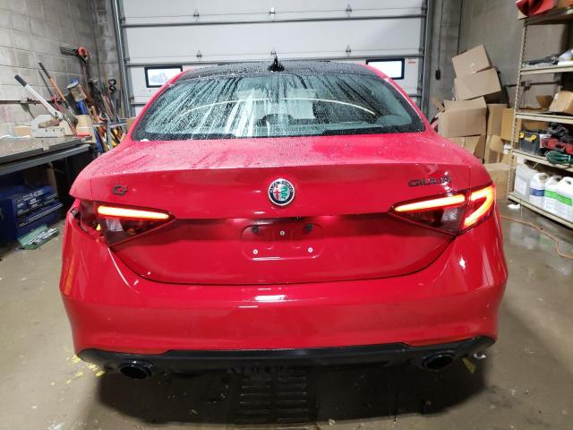 ZARFANBN3K7607278 - 2019 ALFA ROMEO GIULIA TI RED photo 6