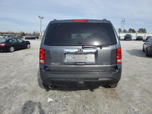 5FNYF4H99DB070907 - 2013 HONDA PILOT TOURING GRAY photo 6