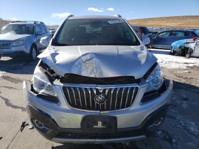 KL4CJGSB7GB520447 - 2016 BUICK ENCORE SILVER photo 5