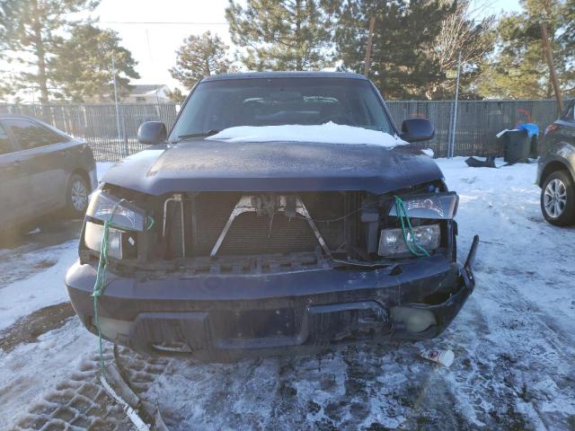 3GNEC13T52G143721 - 2002 CHEVROLET AVALANCHE C1500 BLUE photo 5