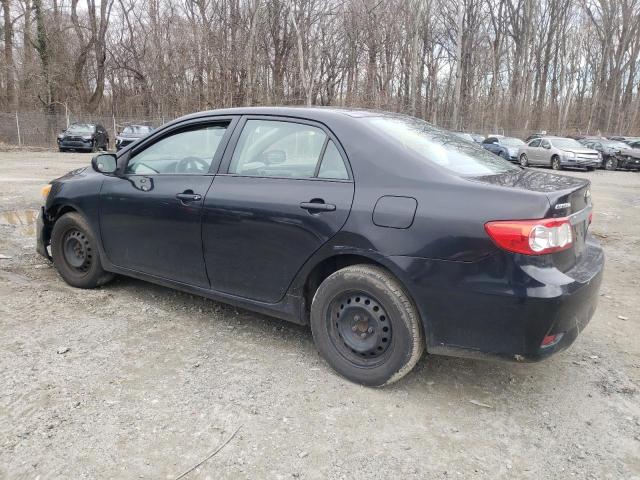 2T1BU4EE2BC605932 - 2011 TOYOTA COROLLA BASE BLACK photo 2