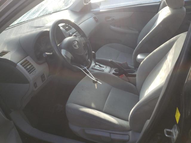 2T1BU4EE2BC605932 - 2011 TOYOTA COROLLA BASE BLACK photo 7