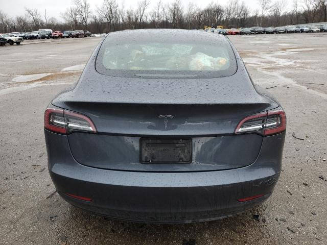 5YJ3E1EA2NF303845 - 2022 TESLA MODEL 3 BLUE photo 6