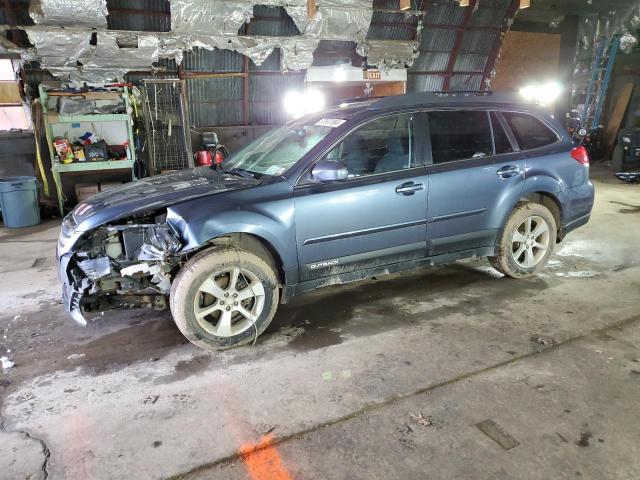 4S4BRBCC9E3243226 - 2014 SUBARU OUTBACK 2.5I PREMIUM BLUE photo 1