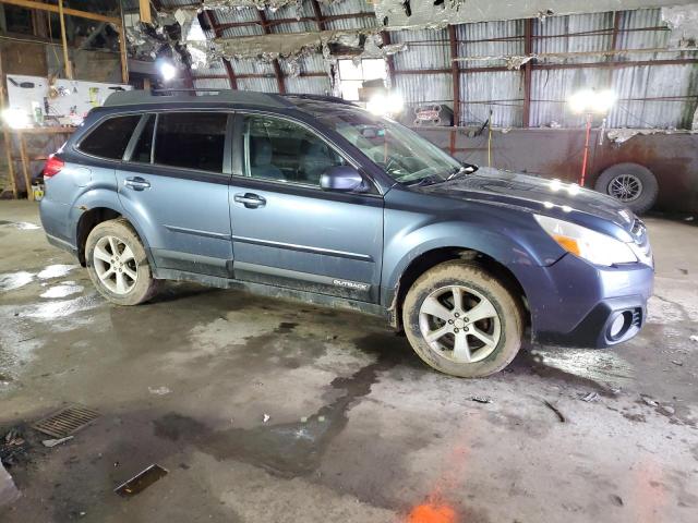 4S4BRBCC9E3243226 - 2014 SUBARU OUTBACK 2.5I PREMIUM BLUE photo 4