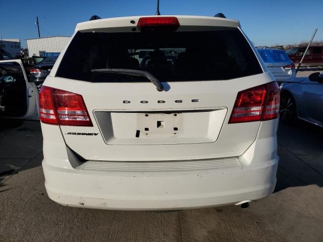 3C4PDCABXJT520442 - 2018 DODGE JOURNEY SE WHITE photo 6