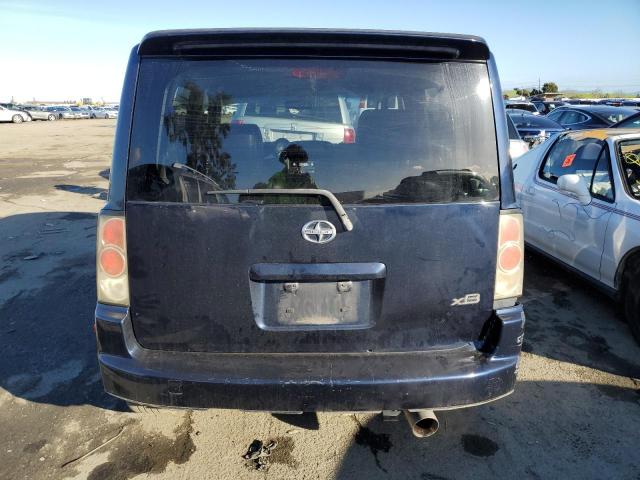 JTLKT324X64095402 - 2006 TOYOTA SCION XB BLUE photo 6