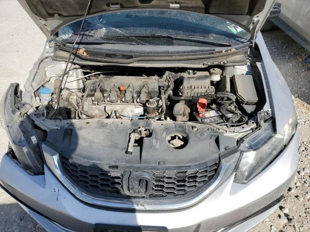 19XFB2F71FE029074 - 2015 HONDA CIVIC SE SILVER photo 11